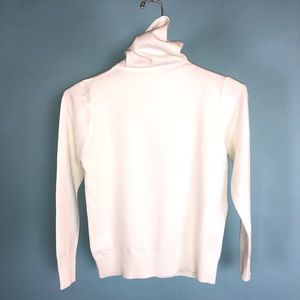 Ivory Turtleneck Sweater